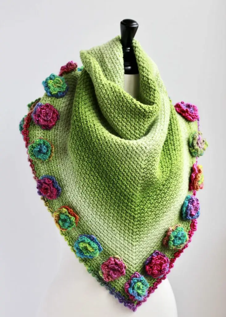 Flower Striped Scarf Crochet Pattern .jpg