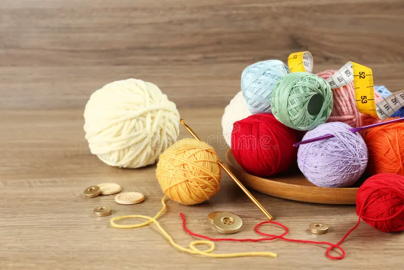 Material Required for Crochet Ruffled Edging