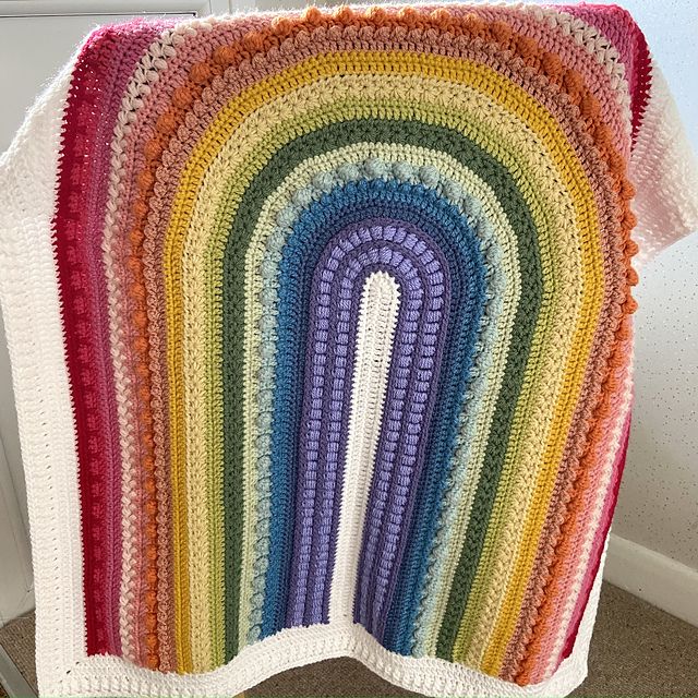 Rainbow Baby Blanket .heic