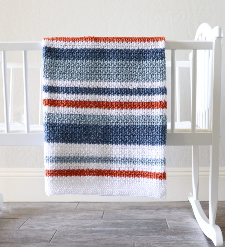 Stripe Baby Blanket