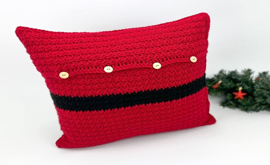  Crochet Santa Pillow Pattern