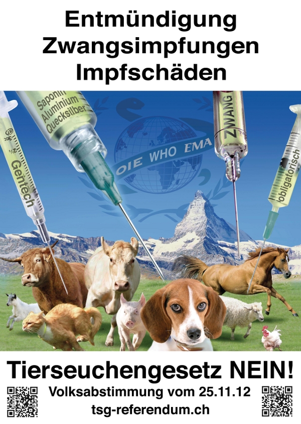 Tierseuchengesetz NEIN!