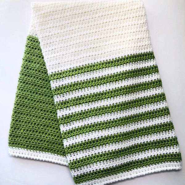 Beginner's Guide to Crafting Stunning Striped Crochet Blanket