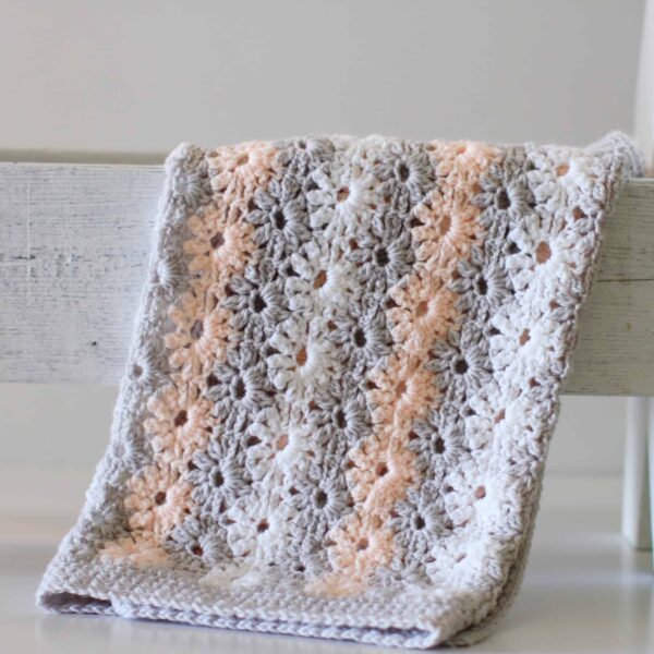 Petal Stitch Crochet Baby Blanket: Complete Tutorial
