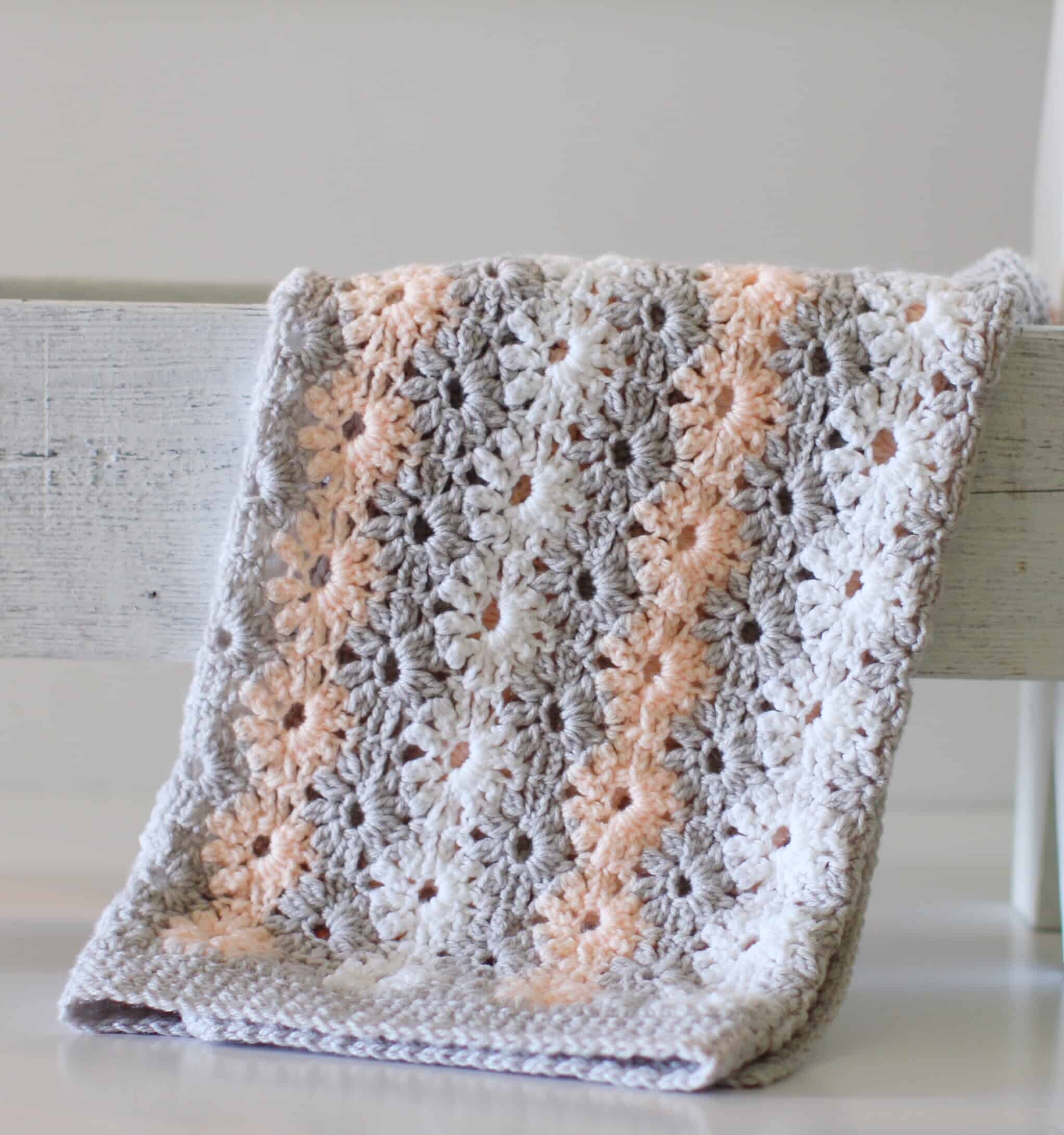 Petal Stitch Crochet Baby Blanket: Complete Tutorial