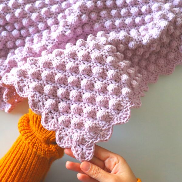 Quick Crochet Bobble Stitch Tutorial