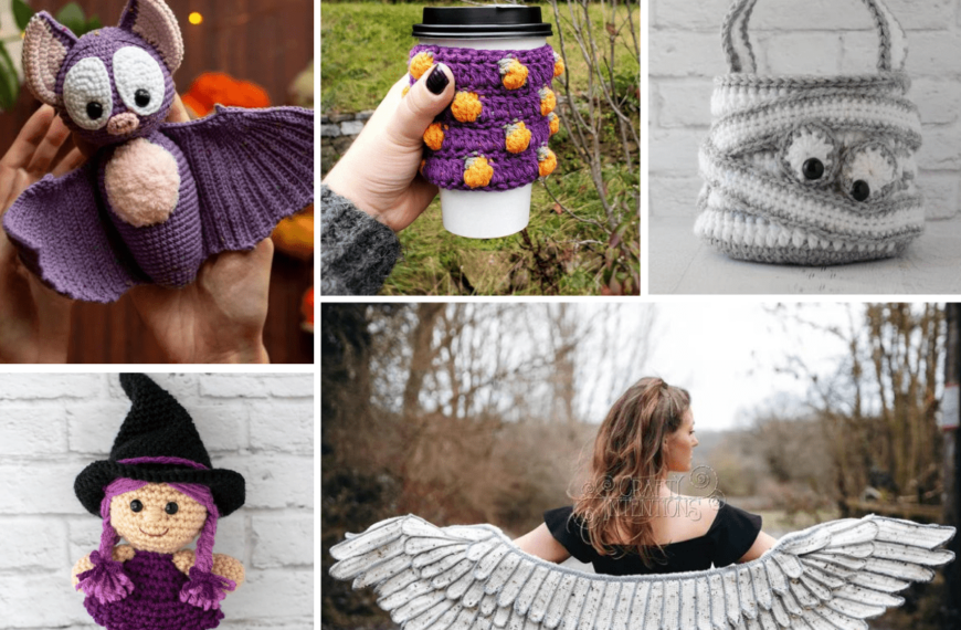 Crochet Jack-o-Lantern Halloween Costume Ideas