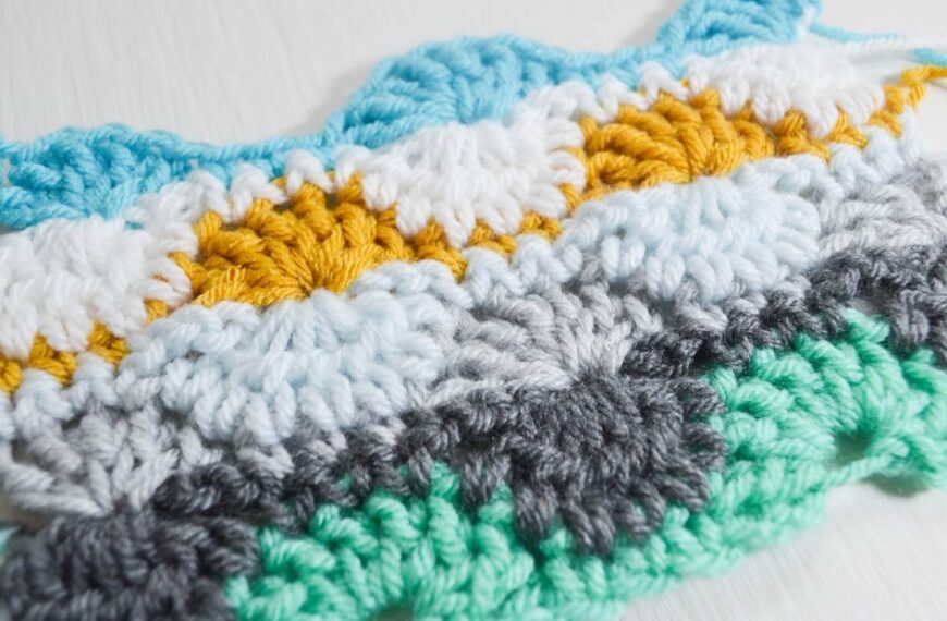 Crochet Catherine’s Wheel Stitch: Easy Step-by-Step Tutorial