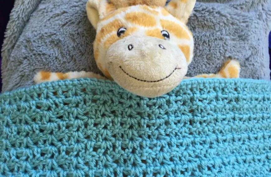 Crochet Doll Blanket: A Lovely Surprise For Your Little One!