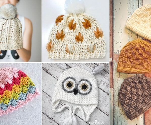 25 Delightful Crochet Hat Patterns