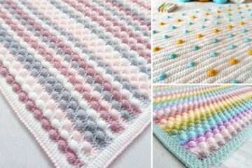 Polka Dots Baby Blanket Patterns