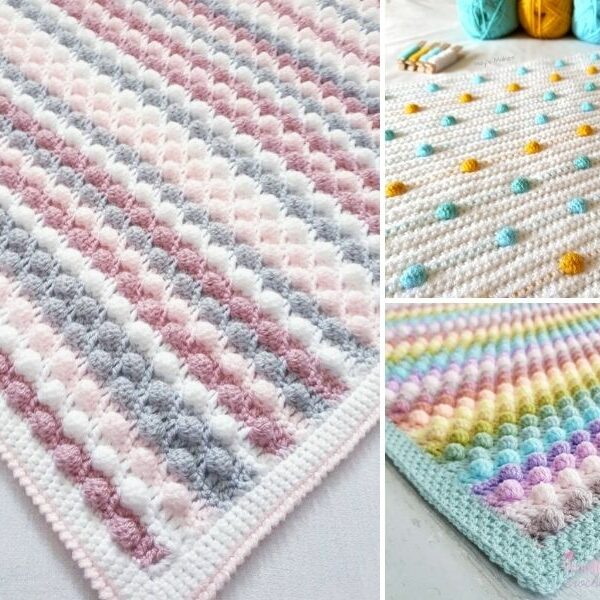 Polka Dots Baby Blanket Patterns