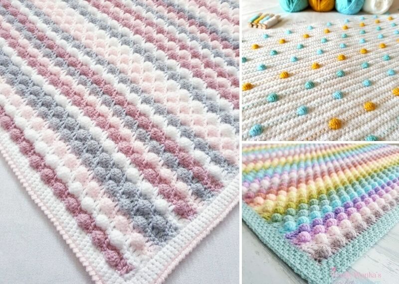 Polka Dots Baby Blanket Patterns