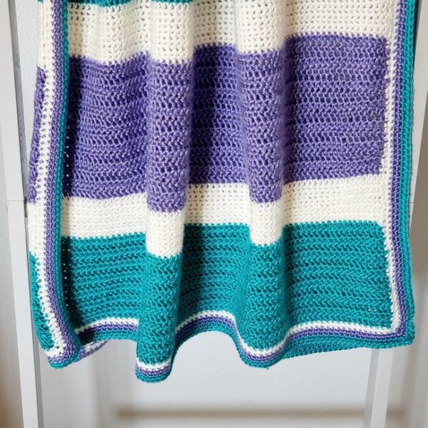 Step-By-Step Guide to Herringbone Half Stitch Blanket for Beginners