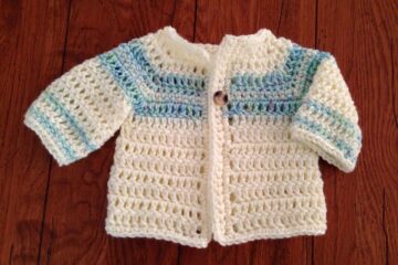 crochet baby sweater pattern ideas