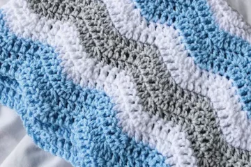 blue crochet blanket patterns