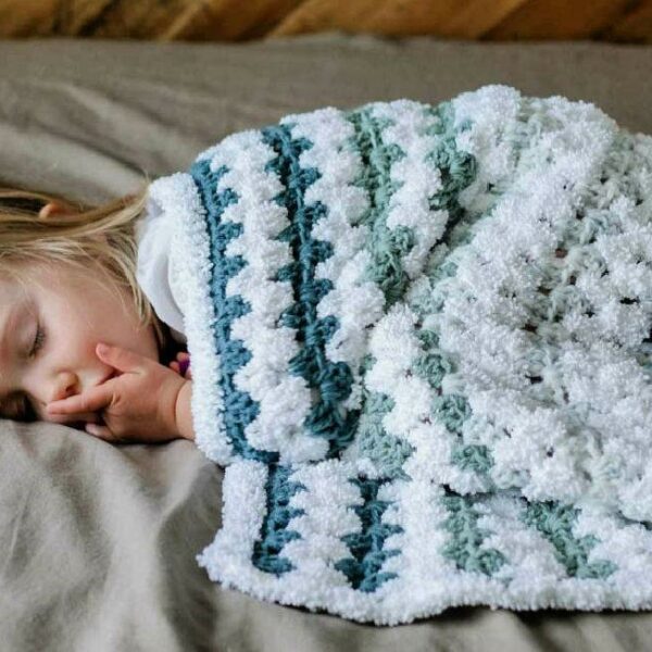 28 Easy Baby Boy Blanket Crochet Pattern