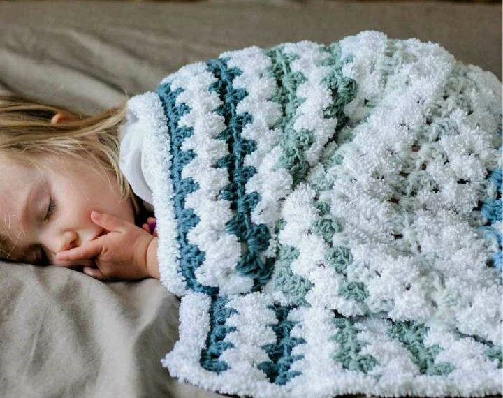 28 Easy Baby Boy Blanket Crochet Pattern