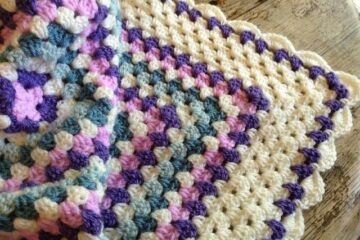 Crochet Simple Shell Border - Daisy Farm Crafts