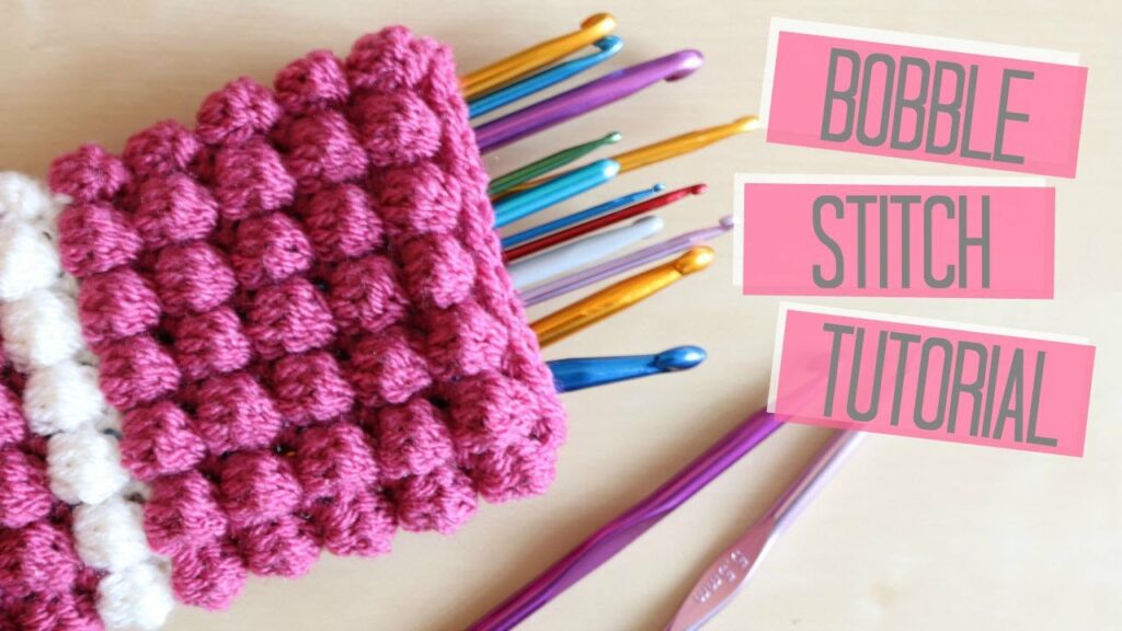 Double Crochet Bobble Tutorial Guide