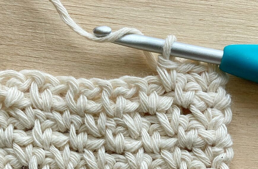 Step-by-Step Moss Stitch Crochet Guide: Perfect for Beginners