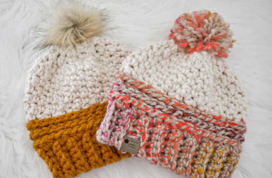 Crocheting Winter Hat for Beginners: Step-By-Step Guide