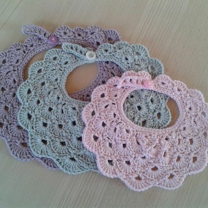 Best Crocheted Baby Bib Patterns