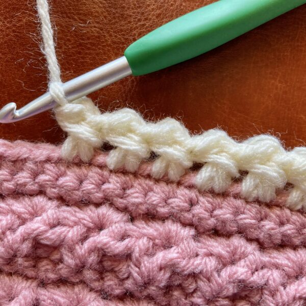 Crochet Ruffle Border tutorial