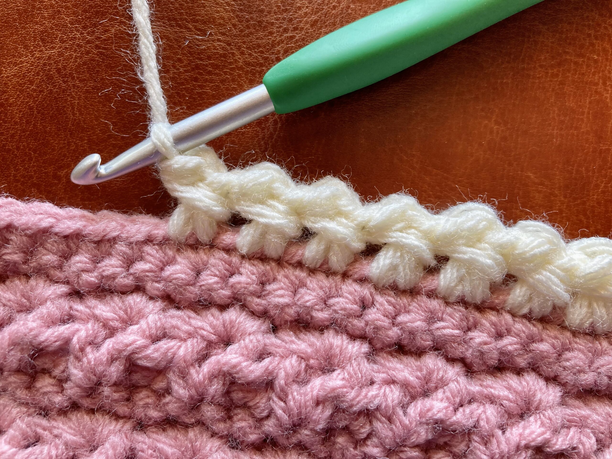 Crochet Ruffle Border tutorial