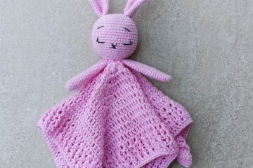 How to Make Crochet Modern Bunny Lovey Pattern